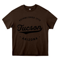 Chocolate Brown classic retro vintage tucson arizona 1775 usa gift sweatshirt Heavy Core Tee - linhVisuals