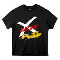 Black racer x Heavy Core Tee - linhVisuals