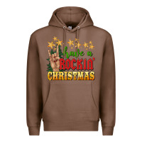 Chestnut have a rockin christmas Premium Hoodie - BarkalooDesign