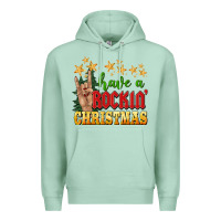 Seafoam have a rockin christmas Premium Hoodie - BarkalooDesign