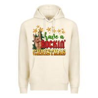 Tofu have a rockin christmas Premium Hoodie - BarkalooDesign