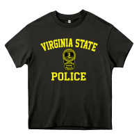 Asphalt virginia state police Heavy Core Tee - linhVisuals