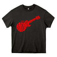 Asphalt red monkees Heavy Core Tee - linhVisuals