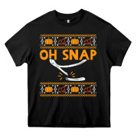 Black oh snap turkey wishbone funny ugly Heavy Core Tee - linhVisuals