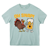 Arona oh snap thanksgiving cute turkey day Heavy Core Tee - linhVisuals