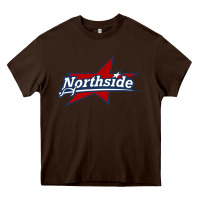 Chocolate Brown northside high school Heavy Core Tee - linhVisuals