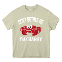 Mossy don't bother me i'm crabby Heavy Core Tee - linhVisuals