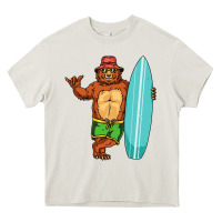 Cream surfing premium Heavy Core Tee - linhVisuals