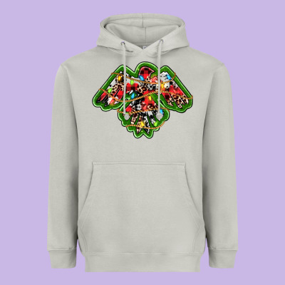 Christmas Western Thunderbird Heavyweight Hoodie Designed By Ranaportraitstore