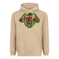 Mushroom christmas western thunderbird Heavyweight Hoodie - RanaPortraitStore
