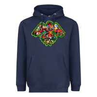 Navy christmas western thunderbird Heavyweight Hoodie - RanaPortraitStore