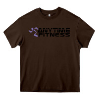 Chocolate Brown anytime fitness leg day Heavy Core Tee - linhVisuals