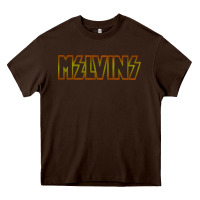 Chocolate Brown melvins vocalis Heavy Core Tee - linhVisuals