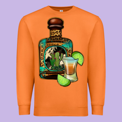 Tequila Squad Premium Sweatshirt Designed By Jasminsmagicworld