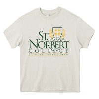 Cream St. Norbert College Heavy Core Tee - linhVisuals