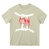 Mossy zodiac series gemini classic Heavy Core Tee - linhVisuals