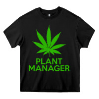 Black plant manager weed pot cannabis flippin sweet gear transparent copy Heavy Core Tee - linhVisuals