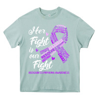 Arona hodgkins lymphoma awareness t  shirt hodgkin's lymphoma awareness her Heavy Core Tee - linhVisuals
