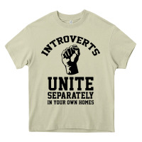 Mossy introverts unite Heavy Core Tee - linhVisuals