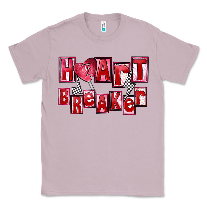 Heart Breaker Valentine's Day Classic Tee by FaDigitalArtStudio | Teevron