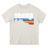 Cream cute retro i love sedona arizona desert sunset az t shirt Heavy Core Tee - linhVisuals