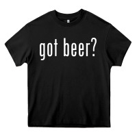 Black beer Heavy Core Tee - linhVisuals