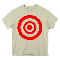 Mossy bullseye target Heavy Core Tee - linhVisuals