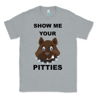 Heather Grey Show Me Your Pitties Classic Tee - Bettercallsaul