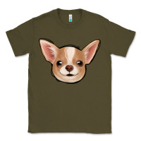 Army Green Chihuahua Classic Tee - Jasminsmagicworld