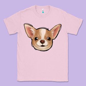 Chihuahua Classic Tee Designed By Jasminsmagicworld