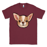 Burgundy Chihuahua Classic Tee - Jasminsmagicworld