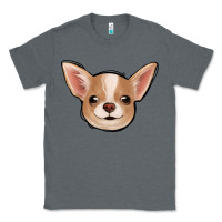 Charcoal Heather Chihuahua Classic Tee - Jasminsmagicworld