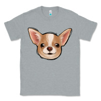Heather Grey Chihuahua Classic Tee - Jasminsmagicworld