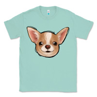 Seafoam Chihuahua Classic Tee - Jasminsmagicworld