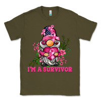 Army Green i'm a survivor gnome Classic Tee - BarkalooDesign