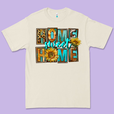 Western Home Sweet Home Premium Tee Designed By Fadigitalartstudio