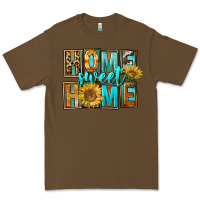 Cacao Western Home Sweet Home Premium Tee - FaDigitalArtStudio