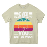 Mossy Funny Cat Lover Sarcastic Cat Memes Heavy Core Tee - linhVisuals