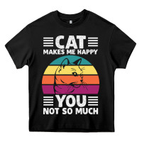 Funny Cat Lover Sarcastic Cat Memes Heavy Core Tee | Teevron