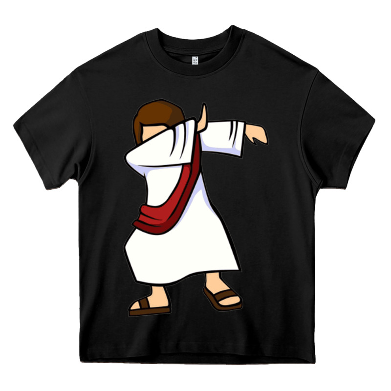 Dabbing Jesus Christian Dab Dance Heavy Core Tee by linhVisuals | Teevron