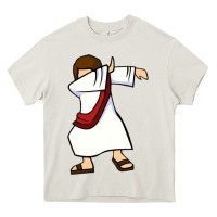 Cream dabbing jesus christian dab dance Heavy Core Tee - linhVisuals