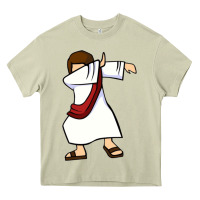 Mossy dabbing jesus christian dab dance Heavy Core Tee - linhVisuals