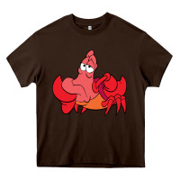 Chocolate Brown sebastian Heavy Core Tee - linhVisuals