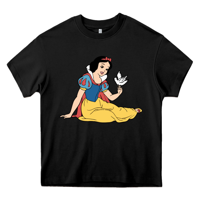 Snow White Heavy Core Tee by linhVisuals | Teevron
