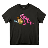 Asphalt the pink panther Heavy Core Tee - linhVisuals