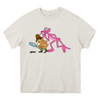 Cream the pink panther Heavy Core Tee - linhVisuals
