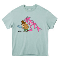 Arona the pink panther Heavy Core Tee - linhVisuals