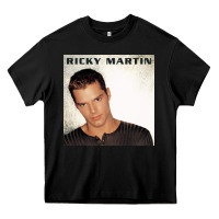 Black ricky martin   ricky martin Heavy Core Tee - linhVisuals