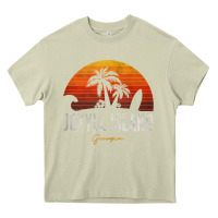 Mossy jekyll island beach georgia ga palms vacation surf sundown tank top Heavy Core Tee - linhVisuals