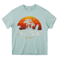 Arona jekyll island beach georgia ga palms vacation surf sundown tank top Heavy Core Tee - linhVisuals
